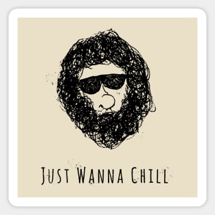 Just Wanna Chill Sticker